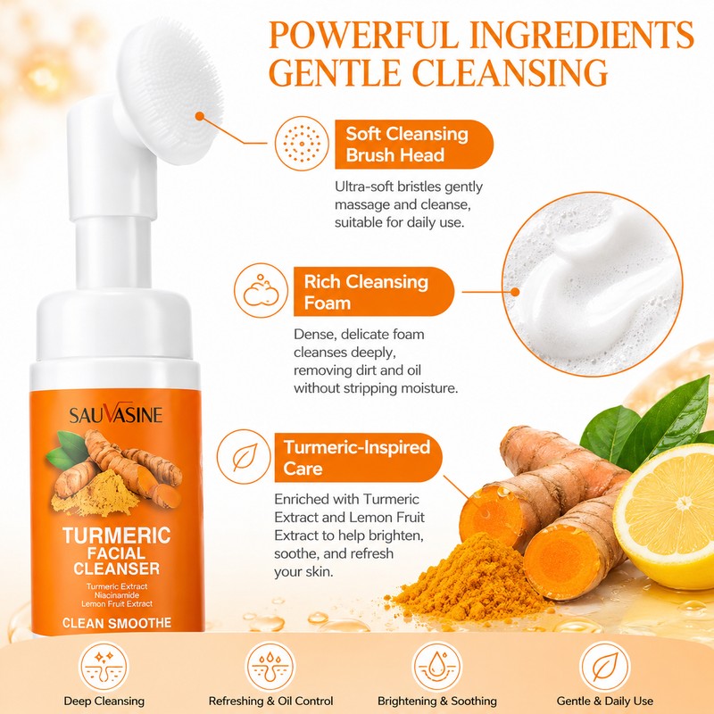 Turmeric Kojic Acid Cleansing Pads for Face – 40 Exfoliating