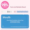 Wondfo Schwangerschaftstest Frühtest Ovulationstest Eisprung Test Fruchtbarkeitstest Combo-Test für Frauen