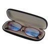 Pearl SO-98BL 092066 Eyeglass Case Hard Case Synthetic Leather Spring