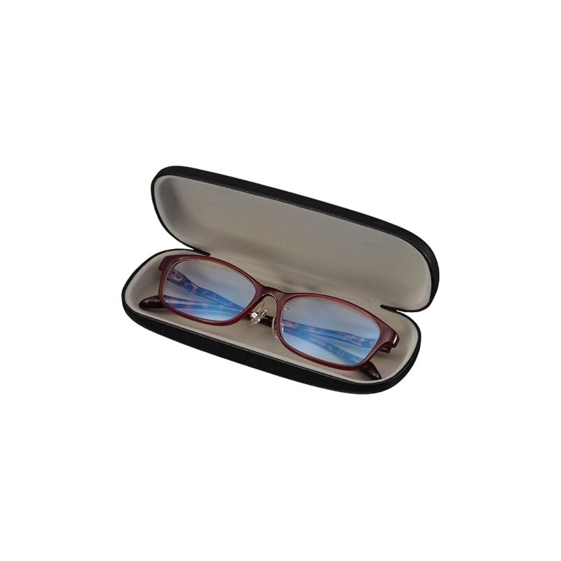 Pearl SO-98BL 092066 Eyeglass Case Hard Case Synthetic Leather Spring