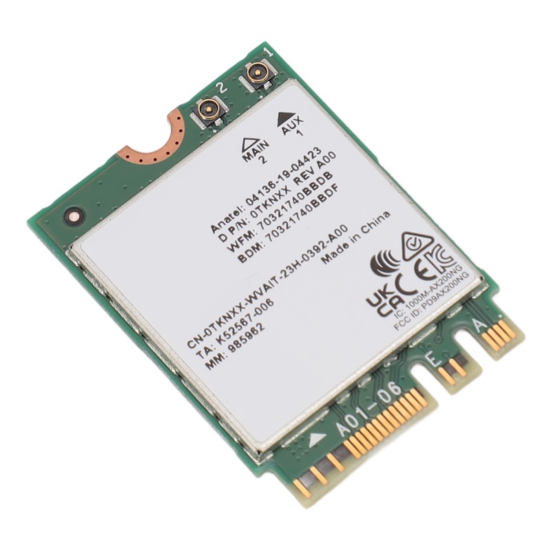 1650X AX200 Network Card Wifi6 5G Dual Band BT5.2 High