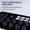 M-Vave Controlador De Teclado Midi M-vave Smk-25 Portátil Color Negro