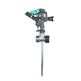 Lawn Pulsating Impact Sprinkler 300008, Light Duty, Adjustable to 360 Degrees by New England Garden Tools
