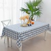 Midsummer Breeze Buffalo Plaid Rectangular Tablecloth-Cotton Gingham Table Cloth for