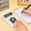 Valtiner Cute Calculators Desktop, 12 Digit Basic Calculator with Hexagonal