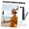 TEHAUX Telescopic Selfie Stick Monopod Extendable Aluminum Alloy Camera Pole