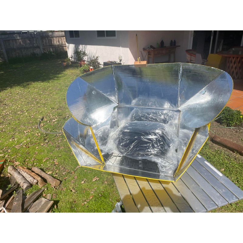 SolCook All Season Solar Cooker - Camping Cookware, Fruit &