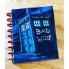 Handmade Dr Who Tardis Bad Wolf Inspired Cover Set for