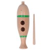 Wood Guiro Children Cute Fish Shaped Guiro Percussion Instrument Educational