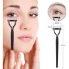 Eyelash Separator Eyelash Comb Lash Separator Stainless Steel Black Long
