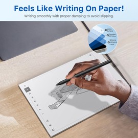 MoKo 2 Pack Paper Screen Protector Compatible with Remarkable Paper Pro 2024, Anti-Glare Matte Film Fits Remarkable Paper Pro 11.8", PET Eye Protection for Drawing, Note-Taking Like on Paper, Matte