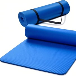 183*61CM Tapete para Pilates,Tapete para Yoga,8MM Engrosado Tapete para Ejercicio,Correa Transportadora,Material Ecológico NBR,Suave Antiderrapante,para todo tipo de Acondicionamiento Fisico Ejercicio