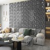 Art3d 3D Diamond Design Paneling for Interior Decor, Living Room,