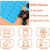 DoreenBow Dominoes Storage Box Resin Molds,Resin Molds Domino,Silicone Molds Dot