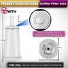 COJINLDFEI Replacement Water Filter for Breville BES880 Barista Touch, BES990