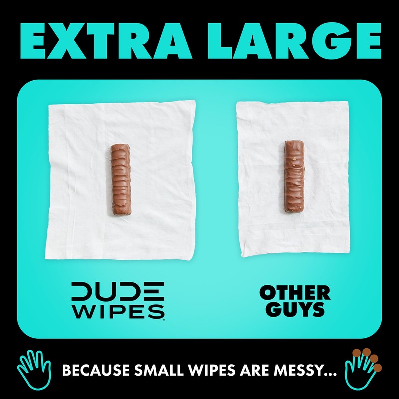 DUDE Wipes On-The-Go Flushable Wipes - 1 Pack, 30 Count