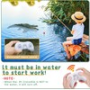linzezon Remote Control Crocodile High Simulation RC Crocodile Boat Water