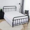 xuan dian Bed Skirt Ruffled Bed Skirt with Split Corners,