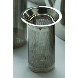 Frieling 18/8 Brushed Stainless Steel Primo Teapot with Infuser, 4 1/4" H, Silver