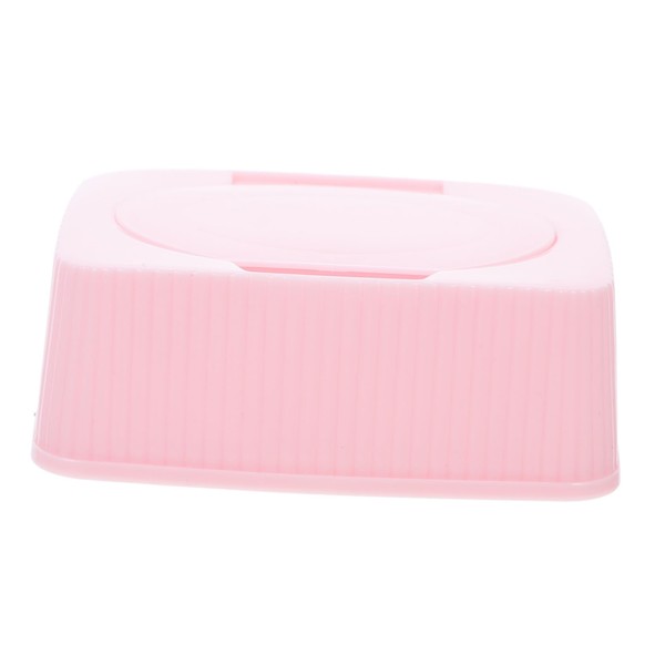 KONTONTY Wet Wipes Box Pull-Out Feature Cotton Wipes Holder Dustproof