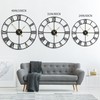 LEIKE 80CM Extra Large Wall Clock - 31" Oversize Modern