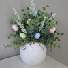 24pcs Speckled Easter Eggs, Vase Bowl Filler Ornaments Pastel Plastic