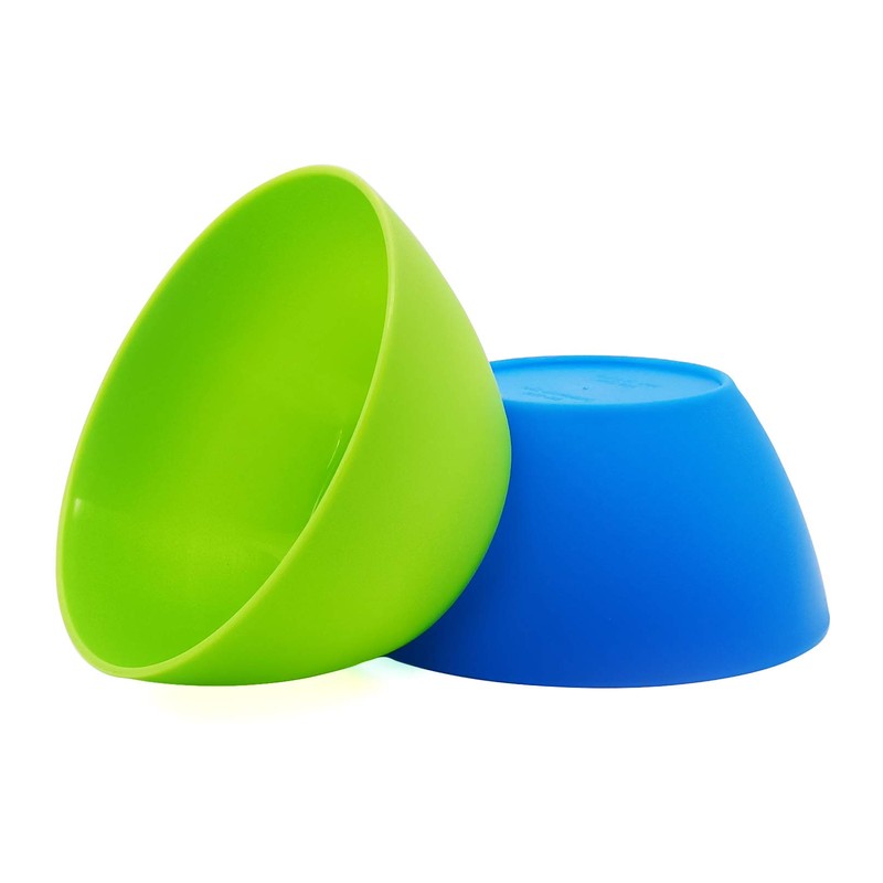Plastic Dinnerware set, Unbreakable and Reusable Plastic Plate, Bowl and