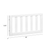 DaVinci Toddler Bed Conversion Kit (M12599) in White