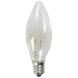 Darice Replacement Candle lamp Light Bulb, Pack of 1, Clear