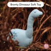 ThreadBear Toys & Gifts Brontosaurus Linen Dinosaur Toy - Fabric