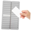 SHINEOFI Rack 28 Pocket Slots Wall Mounted Holder Employee Attendance