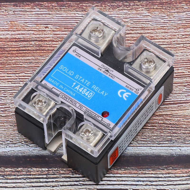 Single Phase Solid State Relay 70-280VAC Input 24-480VAC Load AC