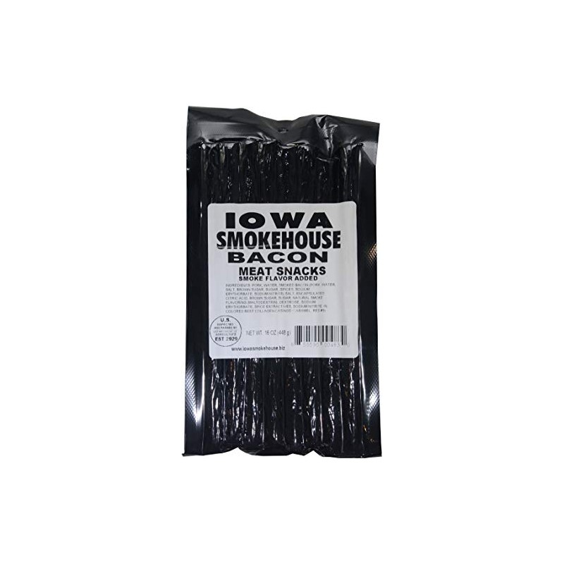 Bacon Meat Sticks 16 oz by Iowa Smokehouse