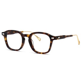 Zeelool Blue Light Glasses for Men Women Square Eyewear Glasses 100% UV400 Protection JGA616004-02 Tortoise