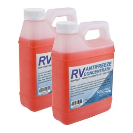 RecPro RV Antifreeze Concentrate -50°F Protection | 32oz Bottle Makes 1-Gallon | 1:3 Ratio | Non-Toxic (2-Pack)