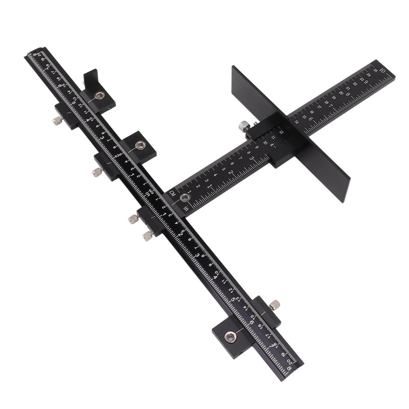 NDNCZDHC Cabinet Hardware Jig Aluminum Cabinet Handle Jig Accurate Measure