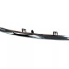 YLT AUTO Front Bumper Chrome Center Grille Molding Trim Frame