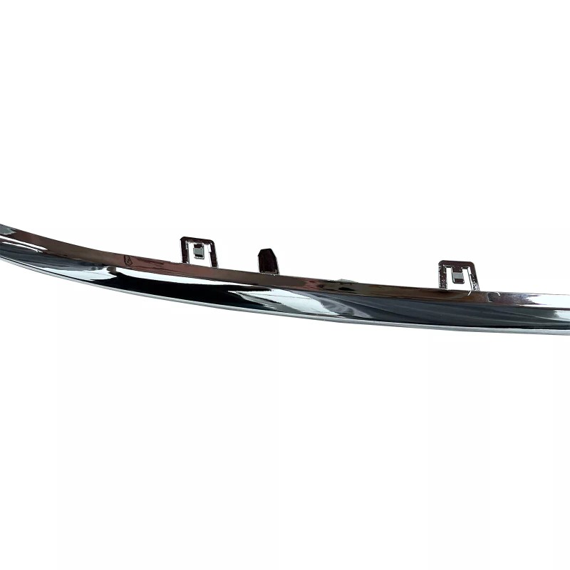 YLT AUTO Front Bumper Chrome Center Grille Molding Trim Frame