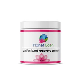 Planet Eden Organic Antioxidant Recovery Cream for Mature Skin- Deep Moisture with Hyaluronic Acid & Shea Butter - Excellent for Skin Peels Aftercare or Everyday Use