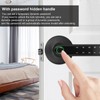 Fingerprint Lock Keyless Entry Smart Handle Password Electronic for Tuya