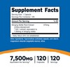 Nutricost Stinging Nettle Root Extract 7500mg Equivalent, 120 Capsules -