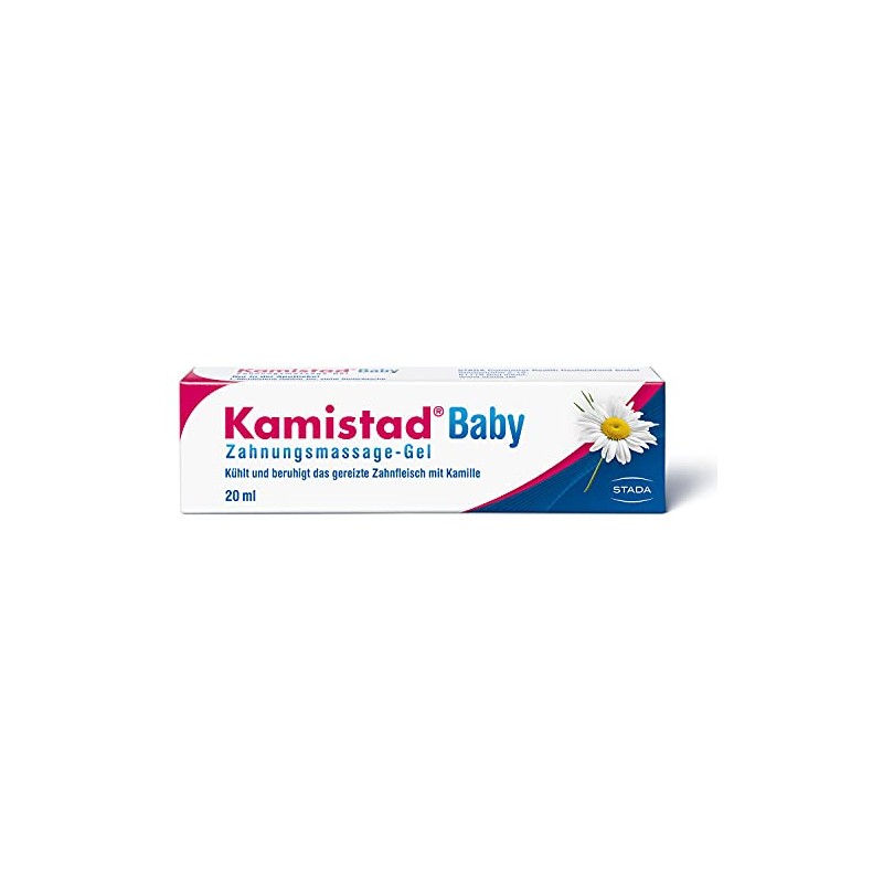 Kamistad Baby Teething Massage Gel - Relieves baby's teething discomfort