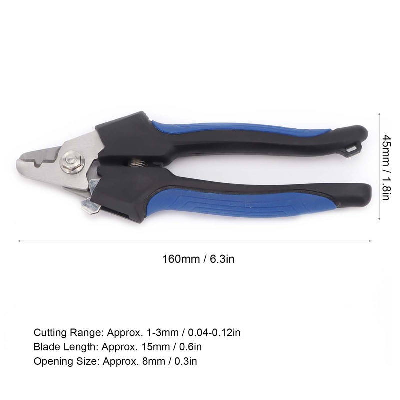 Thin Tube Plier High Carbon Steel Fine Pipeline Cutting Scissors