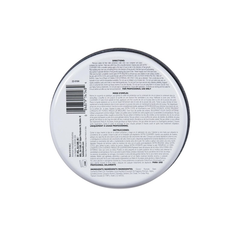 Satin Smooth Silver Tourmaline Hair Removal Wax - Professional Waxing