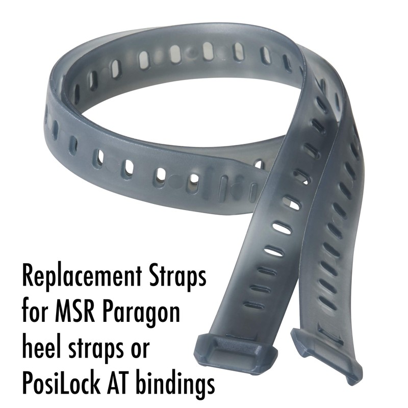 MSR Paragon/PosiLock Snowshoe Binding Replacement Strap Set (1 Pair), 18