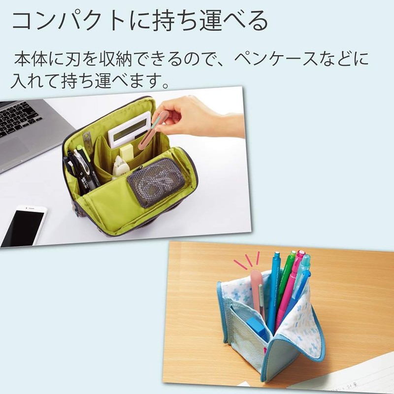 Kokuyo Campus Capless Portable Scissors Limited 50th Anniversary Light Pink