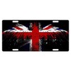 Fast Service Designs United Kingdom UK Flag License Plate Union