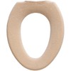 OKA Toilet Seat Cover, Beige, O-type Only, Com Forta 5