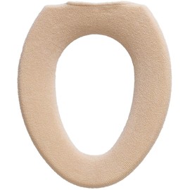 OKA Toilet Seat Cover, Beige, O-type Only, Com Forta 5