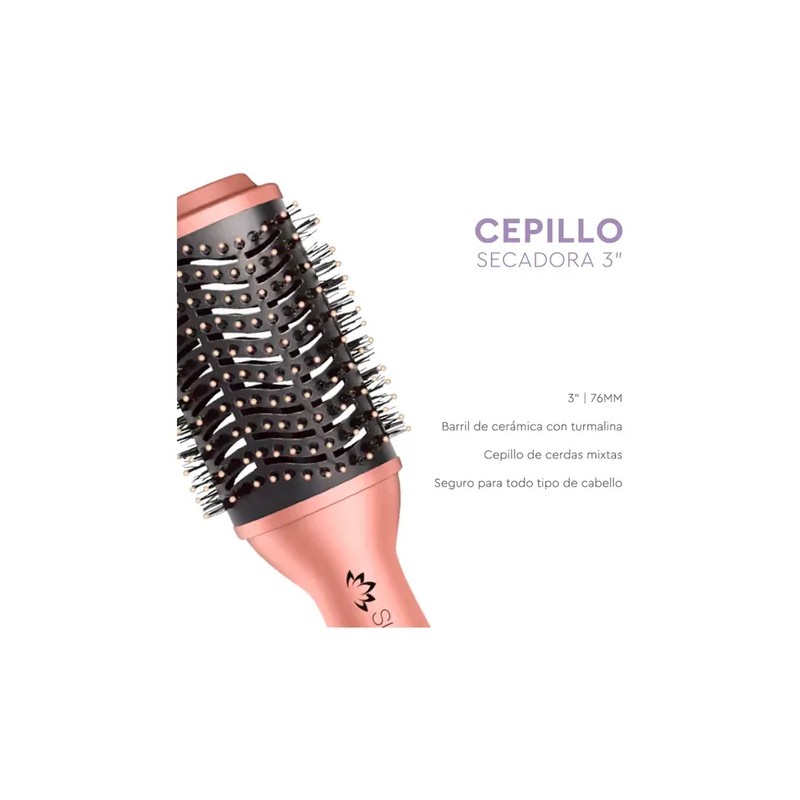 Cepillo Profesional Con Secadora Integrada Alta Calidad 3.0